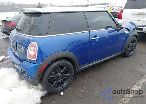 2013 Mini Hardtop Cooper S z USA, uszkodzony, nr VIN WMWSV3C50DT478035